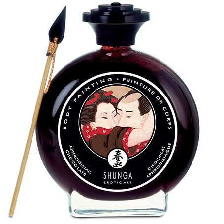 Imagen que nos facilita SHUNGA MASSAGE CREAM de su producto erótico SHUNGA - PINTURA CORPORAL DE CHOCOLATE para nuestra categoría "DROGUERÍA |Pintura Corporal Comestible".