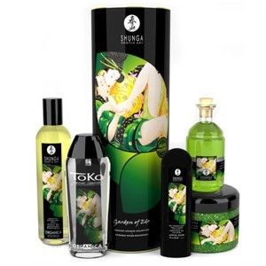 Imagen que nos facilita SHUNGA KITS de su producto erótico SHUNGA - COLECCION JARDIN DE EDO para nuestra categoría "DROGUERÍA |Para Masajes|Kits de masaje".