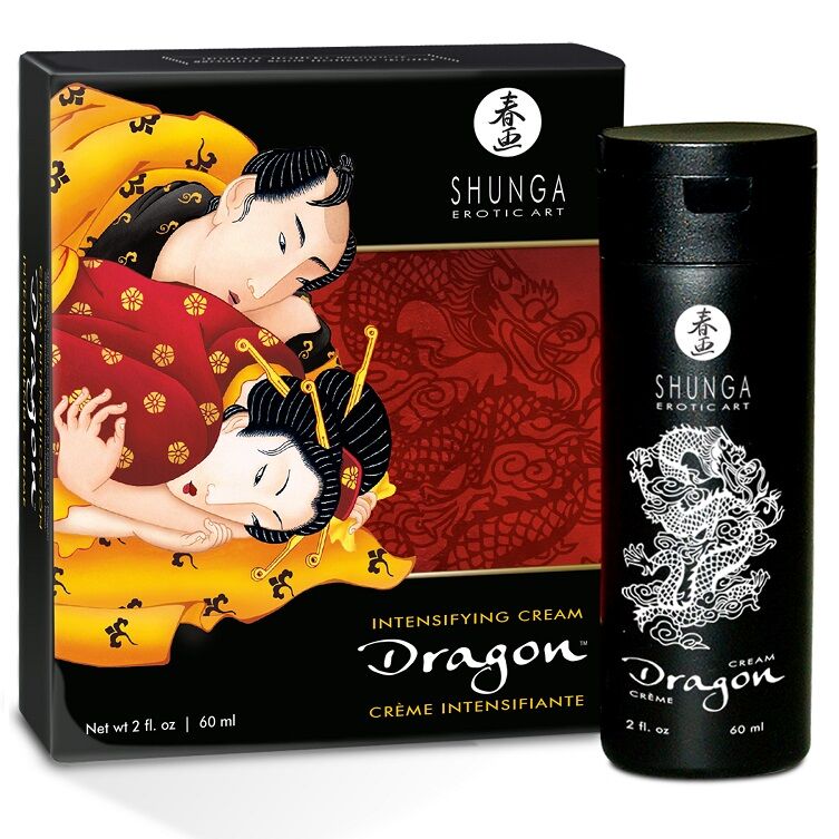 Imagen que nos facilita SHUNGA APHRODISIACS de su producto erótico SHUNGA - DRAGON CREMA POTENCIADORA DE ERECCION para nuestra categoría "DROGUERÍA |Estimulantes para Ellos|Aumento Erección".