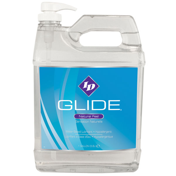 Imagen que nos facilita ID GLIDE de su producto erótico ID GLIDE - LUBRICANTE BASE AGUA 4.000 ML para nuestra categoría "DROGUERÍA |Lubricantes|Base Agua".