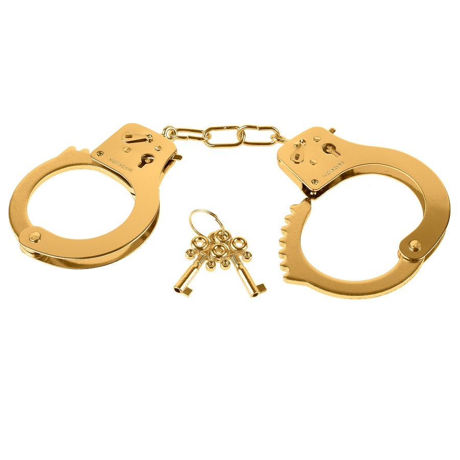 Imagen que nos facilita FETISH FANTASY GOLD de su producto erótico FETISH FANTASY GOLD - ESPOSAS DE METAL para nuestra categoría "BDSM & BONDAGE |Bondage|Esposas".