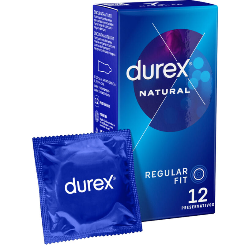 Imagen que nos facilita DUREX CONDOMS de su producto erótico DUREX - NATURAL PLUS 12 UNIDADES para nuestra categoría "PRESERVATIVOS |Normales".