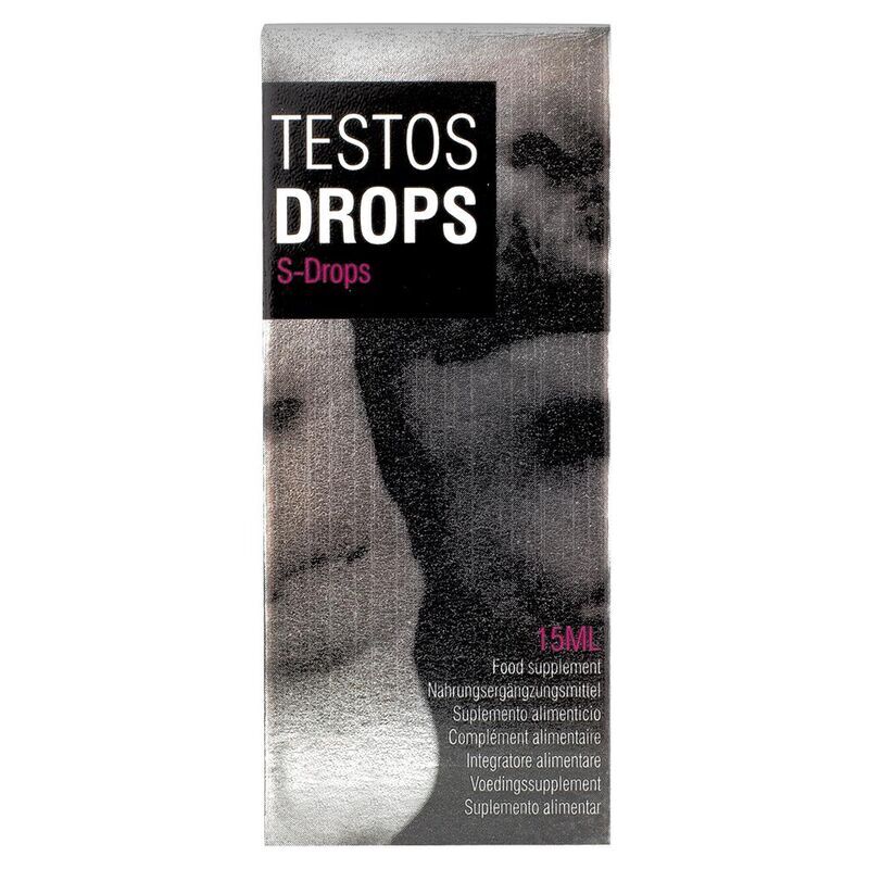 Imagen que nos facilita COBECO PHARMA de su producto erótico COBECO - TESTOS DROPS BEBIDA AFRODISÍACA PARA HOMBRE 15 ML para nuestra categoría "DROGUERÍA |Complementos Alimenticios|Gotas Amor".